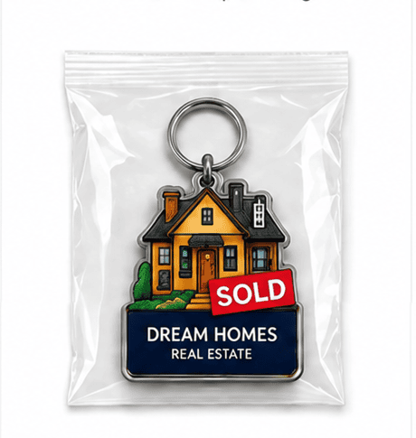 Individual clear cellophane bag