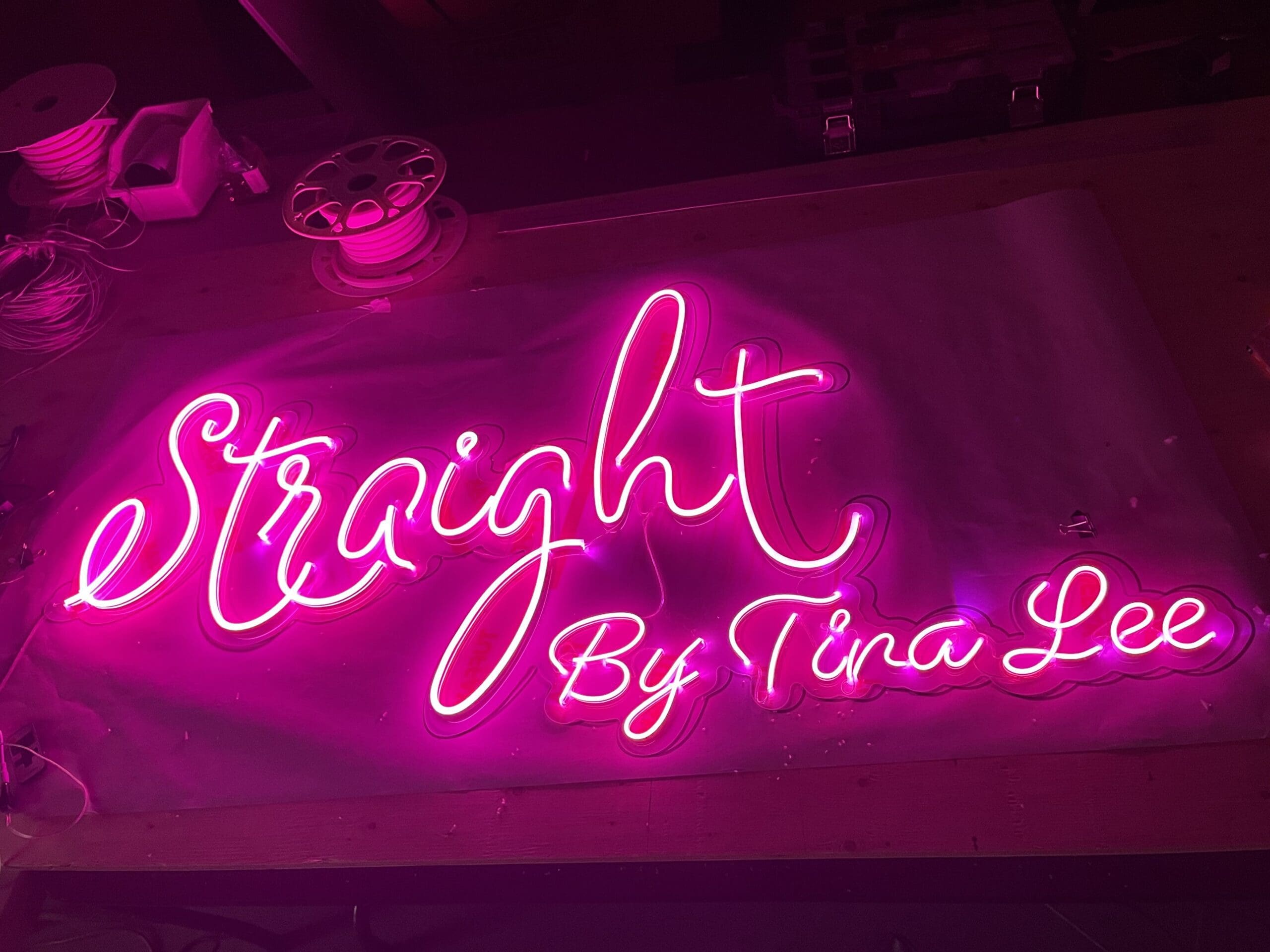 Custom LED neon sign Vancouver example 12