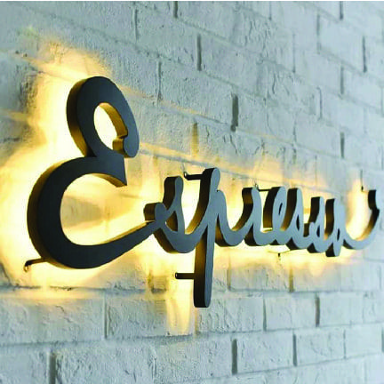 Custom channel letter sign Vancouver example 9