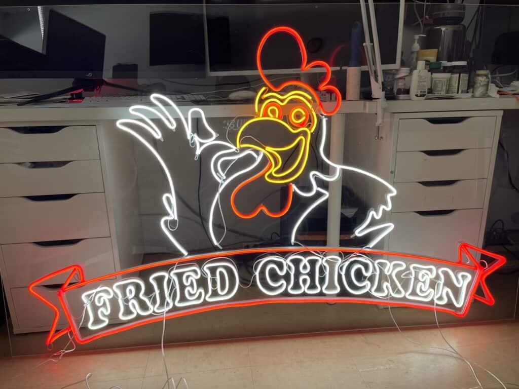 Custom LED neon sign Vancouver example 2