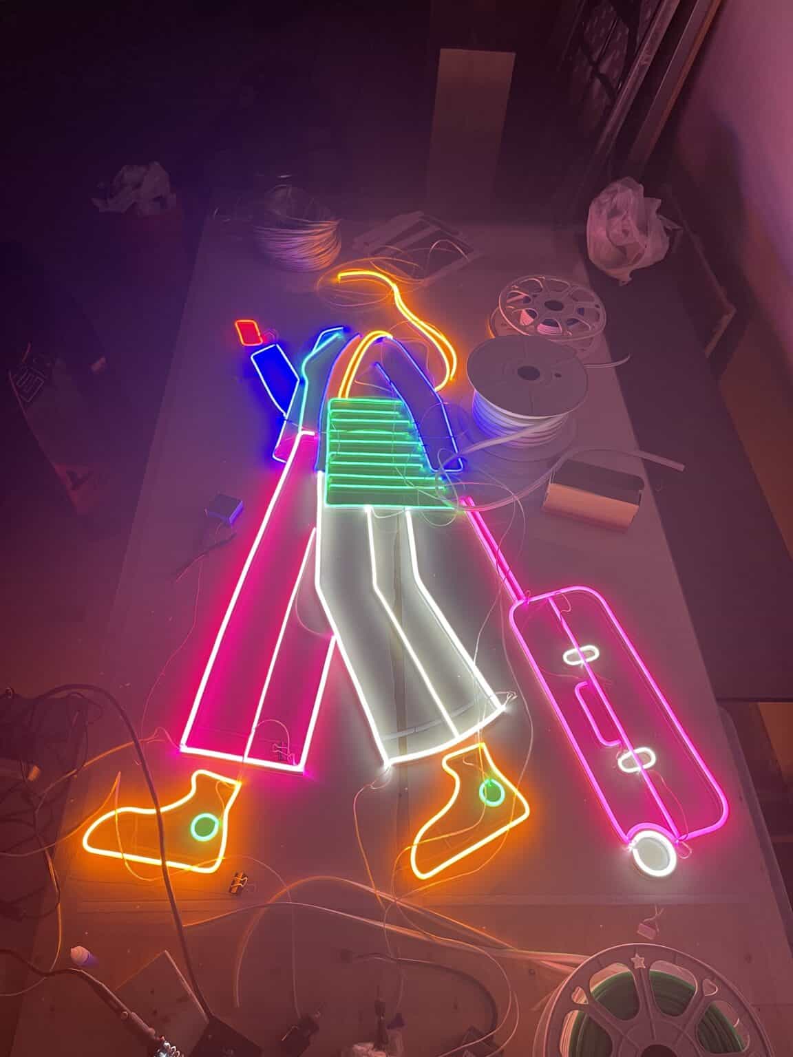 Custom LED neon sign Vancouver example 3
