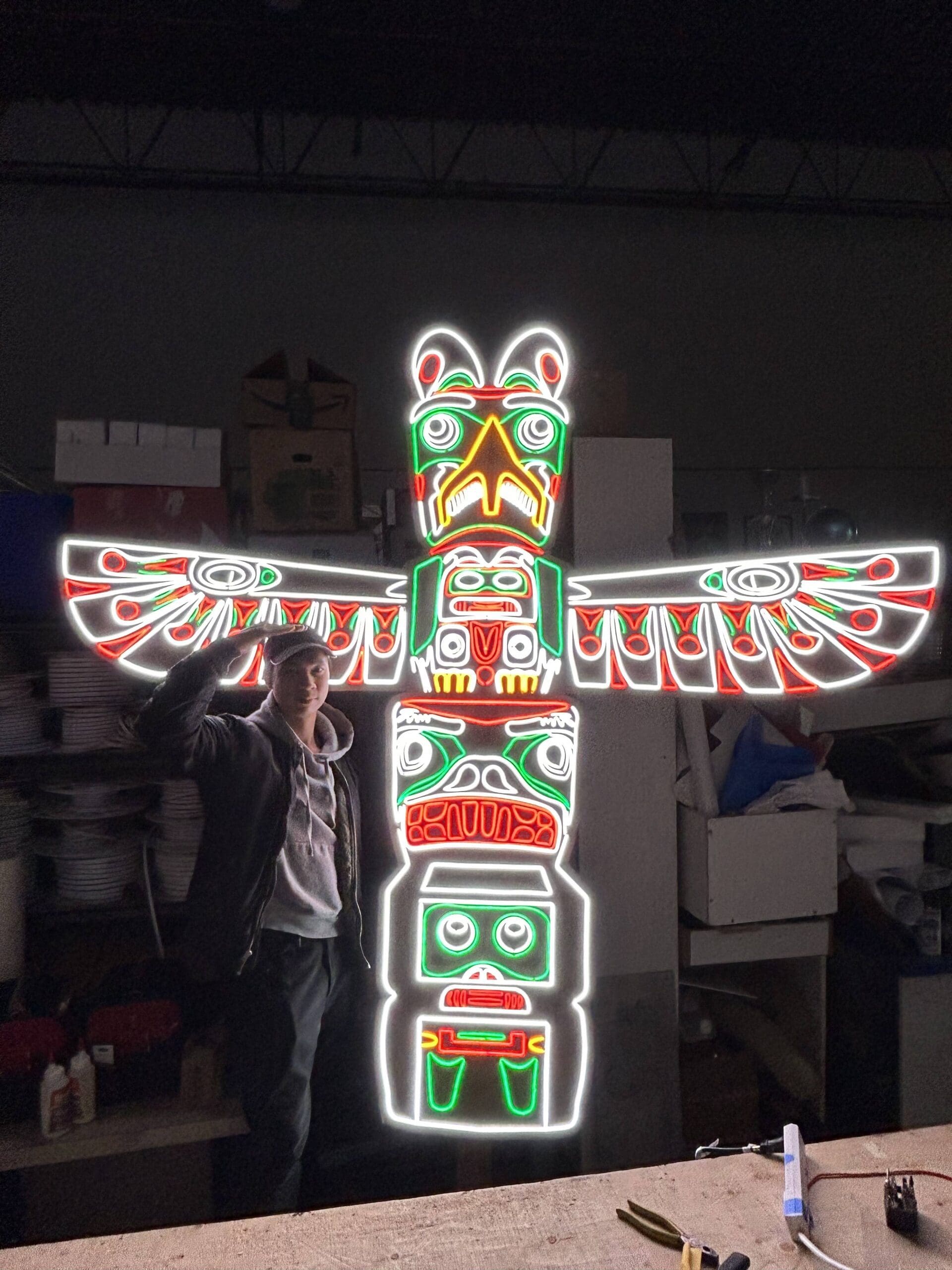Custom LED neon sign Vancouver example 8