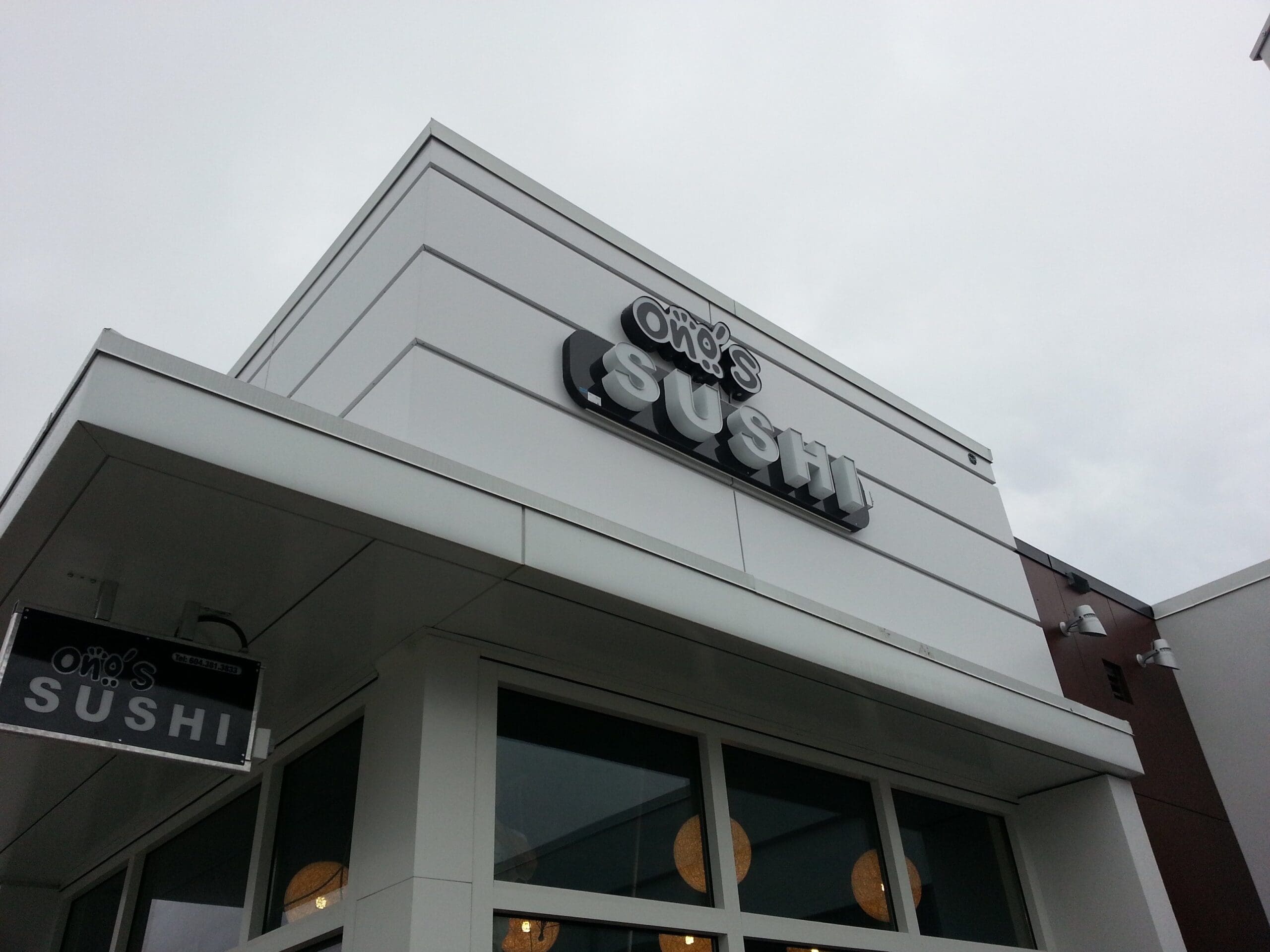 Custom channel letter sign Vancouver example 35