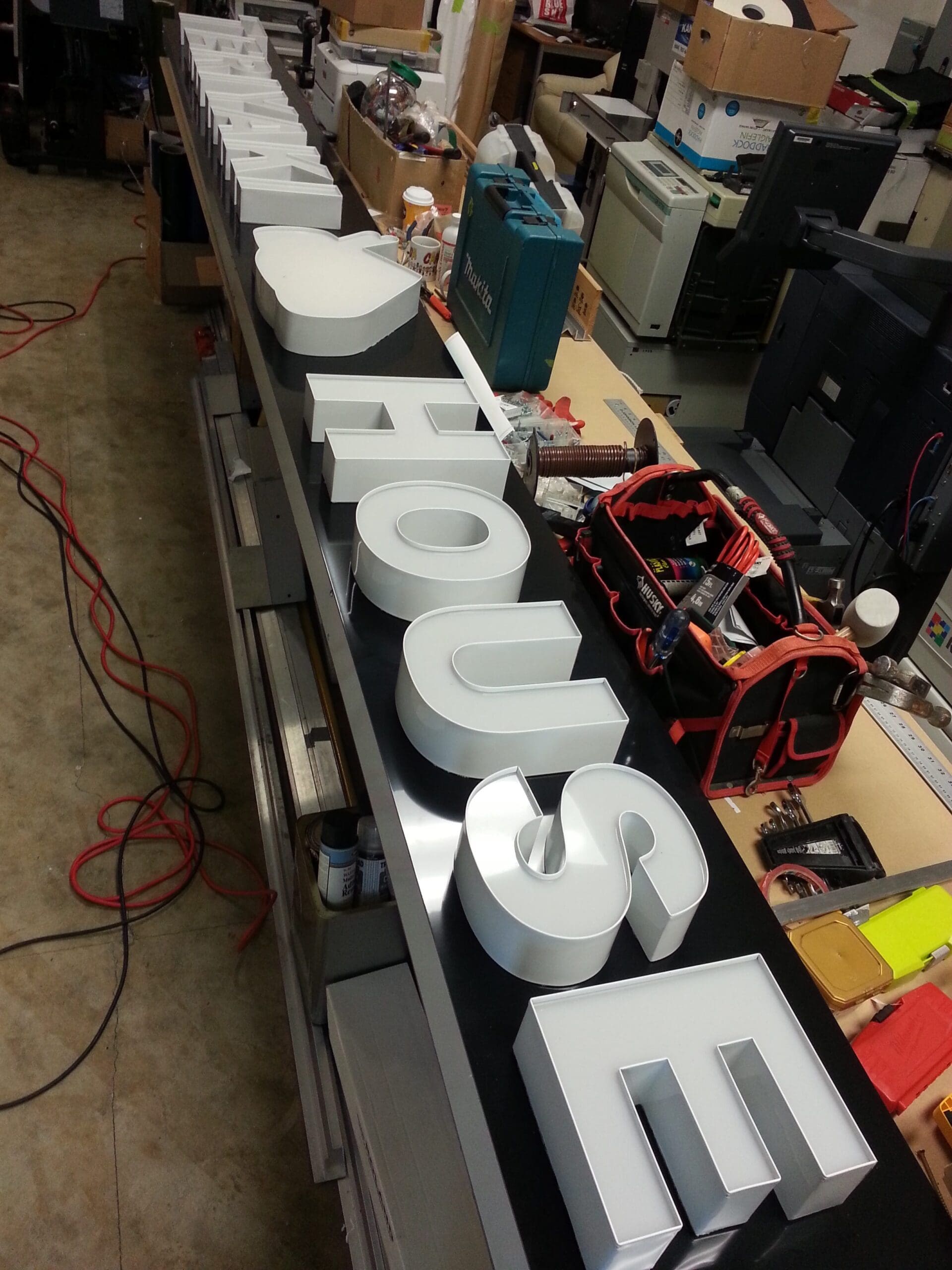 Custom channel letter sign Vancouver example 40