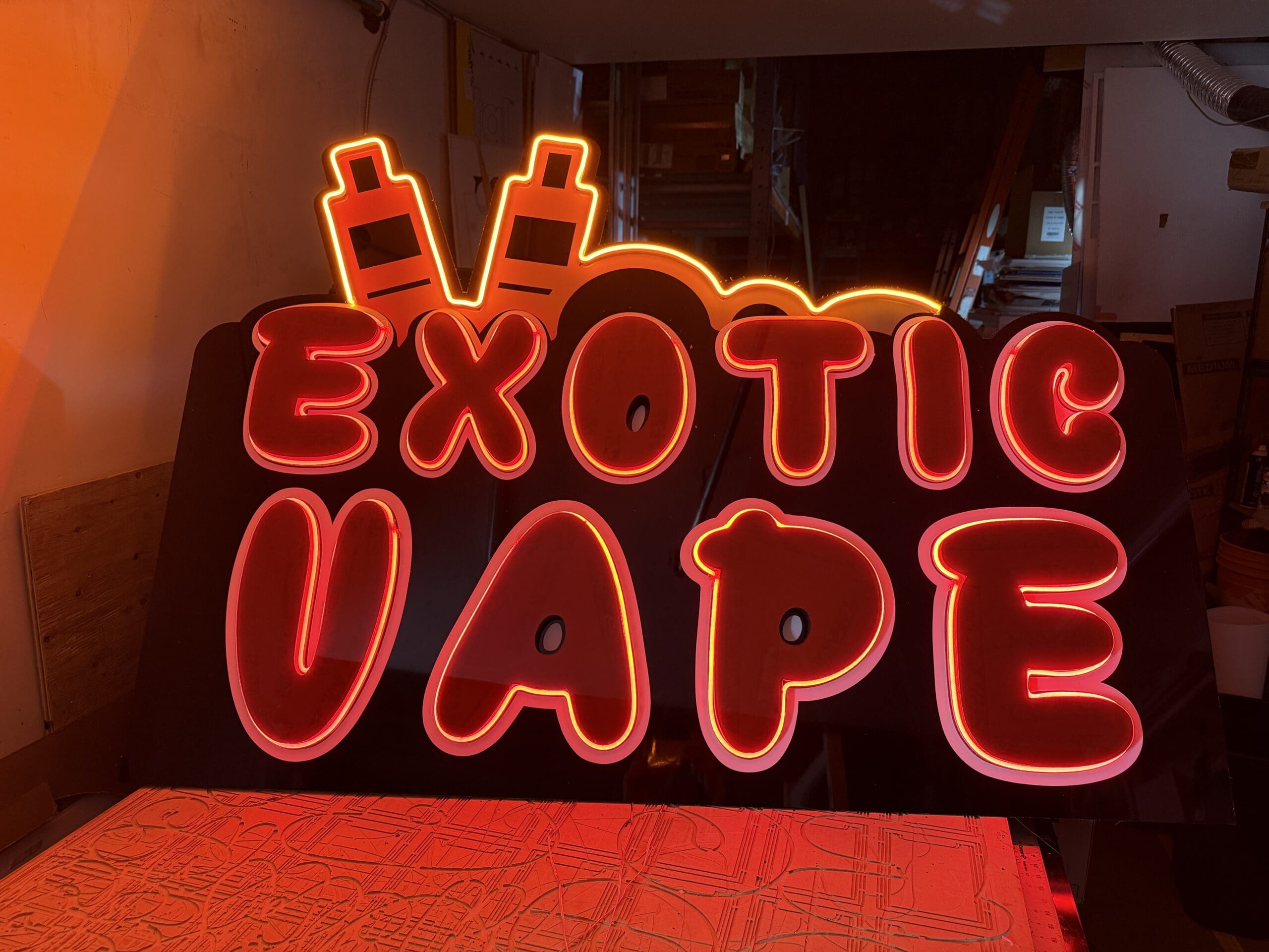 Custom LED neon sign Vancouver example 41
