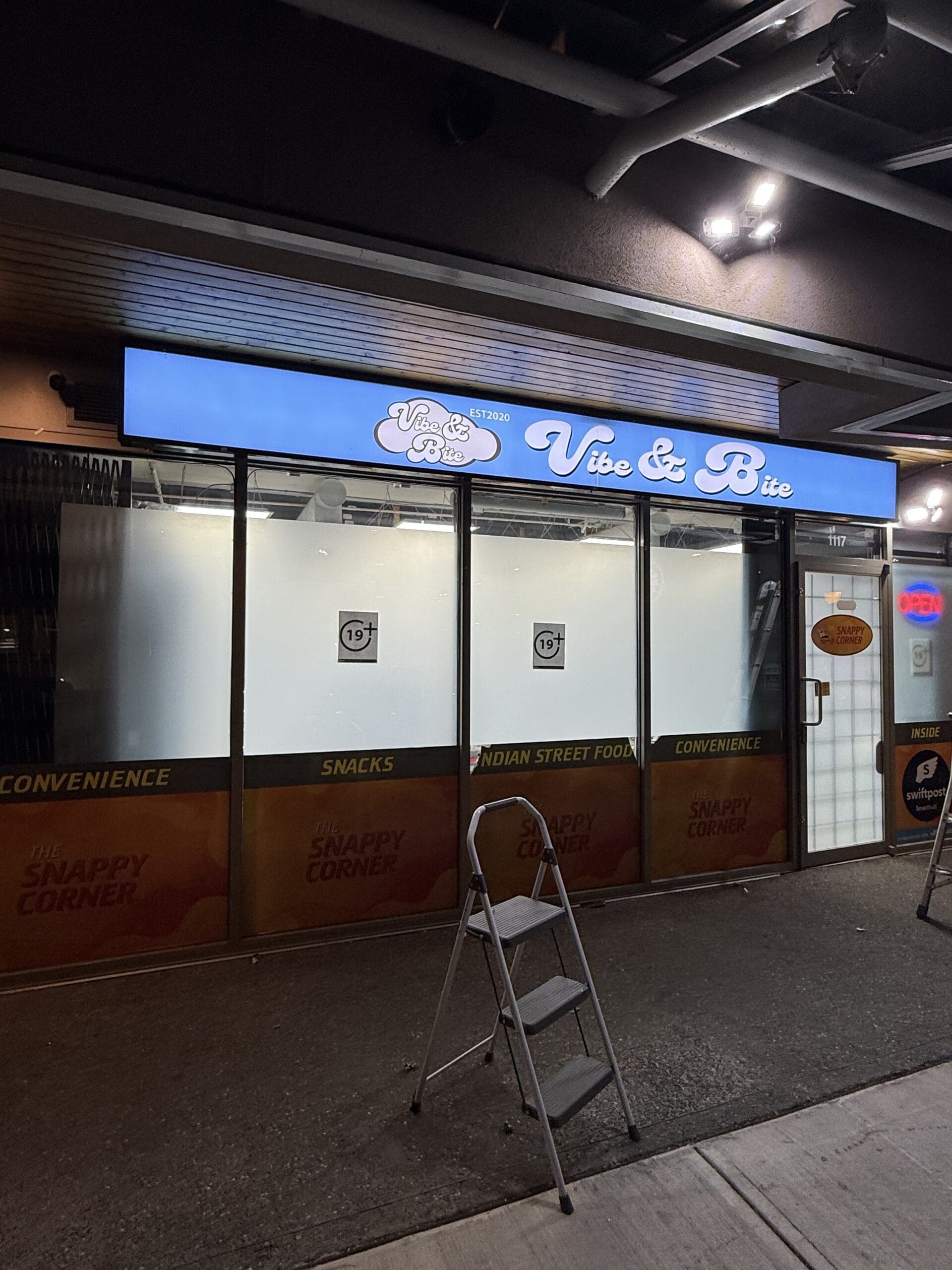 Custom light box sign Vancouver candidate 15