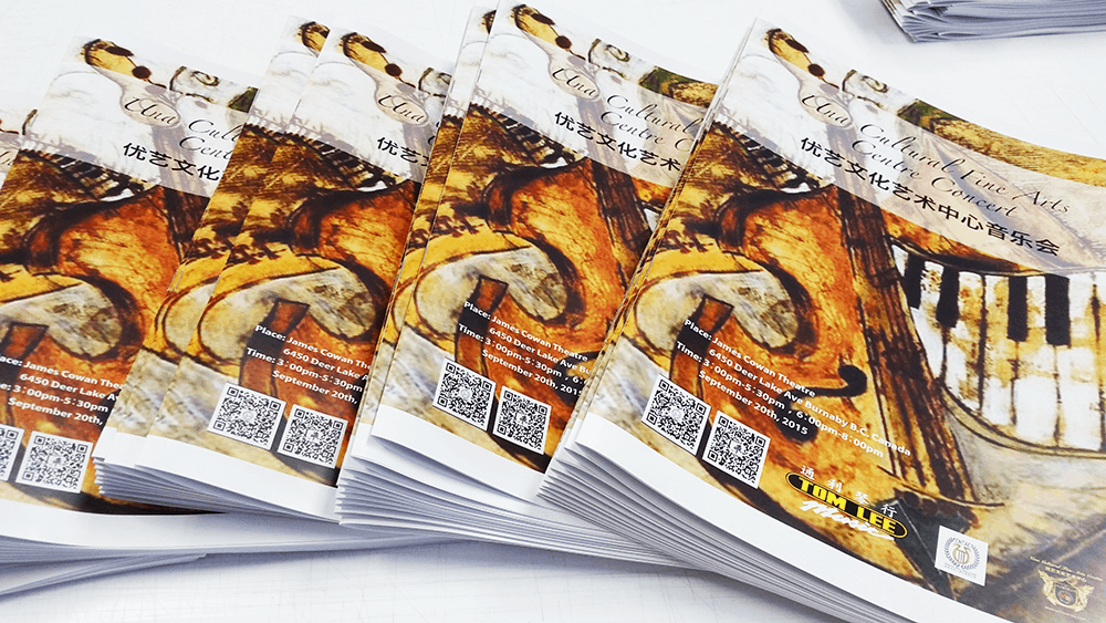 Booklet Print(8.5" x 5.5")