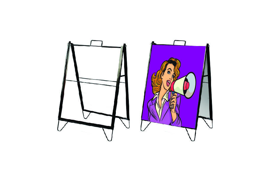 Light Duty Metal Frame Sandwich Boards - Image 2
